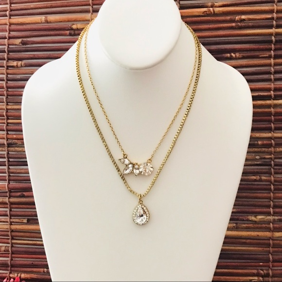 Erickson Beamon Rocks Rhinestone Necklace - Picture 2 of 9